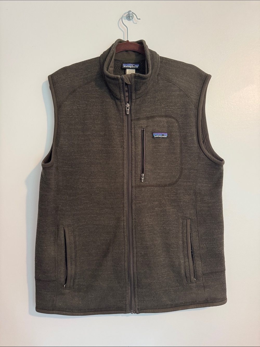 Patagonia Men's Better Sweater Vest in Dark Walnut